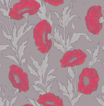 Cole & Son - Collection of Flowers - Poppy 81/1001