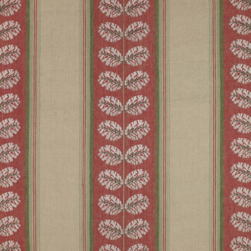 Colefax and Fowler - Woodcote Stripe - Red/Green - F3603/01