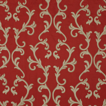 Colefax and Fowler - Ophelia Linen - Red - F3614/03