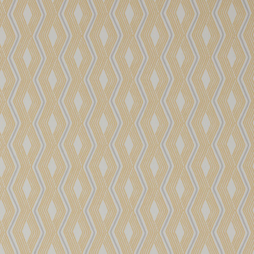 Jane Churchill - Rowan Wallpaper - Pemba Wallpaper - J177W-01 Yellow/Grey