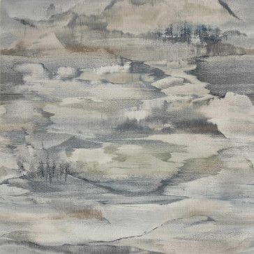 Jane Churchill - Atmosphere V W/P - Solace Wallpaper - J8010-03 Grey