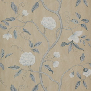 Colefax and Fowler - Summer Palace/Baptista - Snow Tree 7949/09 Blue/Cream