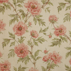 Colefax and Fowler - Tree Peony - Tomato/Olive - F3527/03