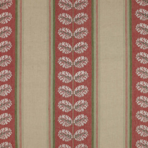 Colefax and Fowler - Woodcote Stripe - Red/Green - F3603/01