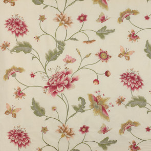Colefax and Fowler - Colbert Silk - Pink/Green - F3605/01