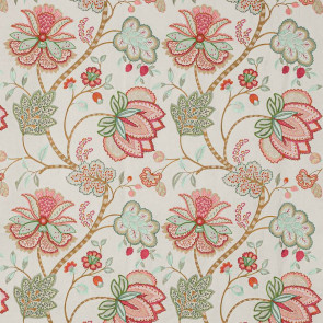 Colefax and Fowler - Baptista Linen - F4102/06 Coral-Green