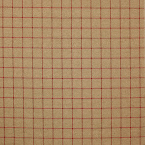 Colefax and Fowler - Linsmore Check - Red/Sand - F4239/06