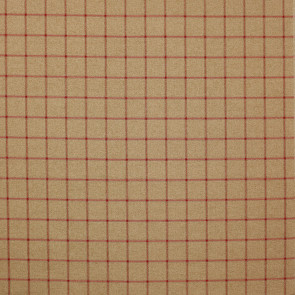 Colefax and Fowler - Linsmore Check - Red/Sand - F4239/06