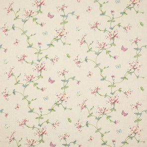 Colefax and Fowler - Honeysuckle Garden - Red/Green - F4610/01