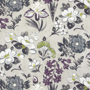 Designers Guild - Lotus Flower - Charcoal - F1835-04