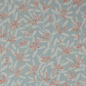 Jane Churchill - Rowan Wallpaper - Nerissa Wallpaper - J174W-04 Soft Blue/Pink