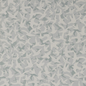 Jane Churchill - Rowan Wallpaper - Windsong Wallpaper - J176W-02 Grey