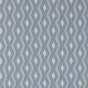 Jane Churchill - Rowan Wallpaper - Pemba Wallpaper - J177W-03 Blue/Aqua