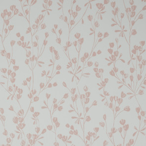 Jane Churchill - Rowan Wallpaper - Ines Wallpaper - J178W-06 Pink