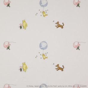 Jane Churchill - Winnie The Pooh Balloon Embroidery - J644F-01 Multi