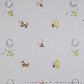 Jane Churchill - Winnie The Pooh Balloon Embroidery - J644F-02 Blue
