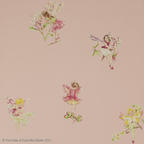 Jane Churchill - Nursery Tales - Flower - J064W-01 Pink
