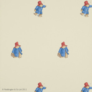 Jane Churchill - Nursery Tales - Small Paddington - J126W-03 Vintage Red/Blue