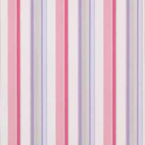 Jane Churchill - Get Happy - Disco Stripe - J142W-02 Pink/Silver