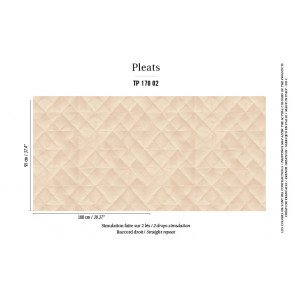 Élitis - Pleats - Mis en plis - TP 170 02 Pourvu qu'elle soit douce