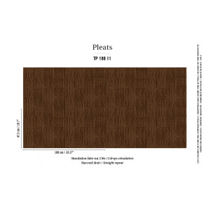 Élitis - Pleats - Arts & Craft - TP 180 11 Courrir le monde