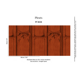 Élitis - Pleats - La belle et la bête - TP 184 04 Nocturnes atours