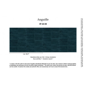 Élitis - Anguille big croco galuchat - Anguille - VP 424 09 Follement glamour !