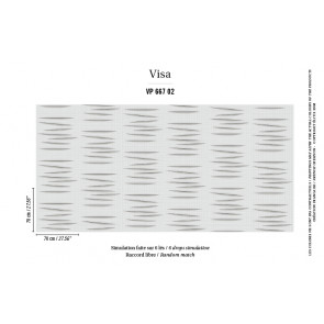 Élitis - Visa - Arty - VP 667 02 L'art de la déchirure