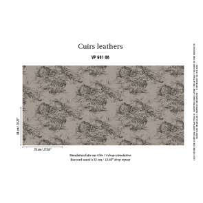 Élitis - Cuirs leathers - Cash - VP 691 08 Une précieuse différence