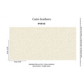 Élitis - Cuirs leathers - Séville - VP 697 03 Quiétude maximale
