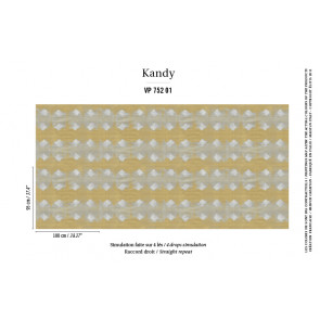 Élitis - Kandy - Tears from paradise - VP 752 01 Valeur sûre