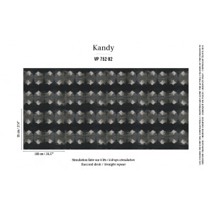 Élitis - Kandy - Tears from paradise - VP 752 02 Noirs désirs