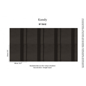 Élitis - Kandy - Brick lane - VP 756 02 Pièce unique