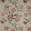 Colefax and Fowler - Delft Tulips Linen - F3403/03 Red/Green