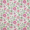 Jane Churchill - Flower Power - J803F-01 Pink/Green