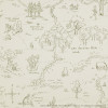 Jane Churchill - Nursery Tales - One Hundred Acre Wood Map - J129W-04 Charcoal