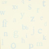 Jane Churchill - Nursery Tales - Alphabet - J130W-01 Blue