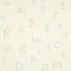 Jane Churchill - Nursery Tales - Alphabet - J130W-03 Aqua