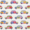 Jane Churchill - Get Happy - Pop Cars - J146W-02 Multi