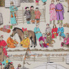 Manuel Canovas - Wallpaper Vol 6 - Hazara 3084-01 Turquoise